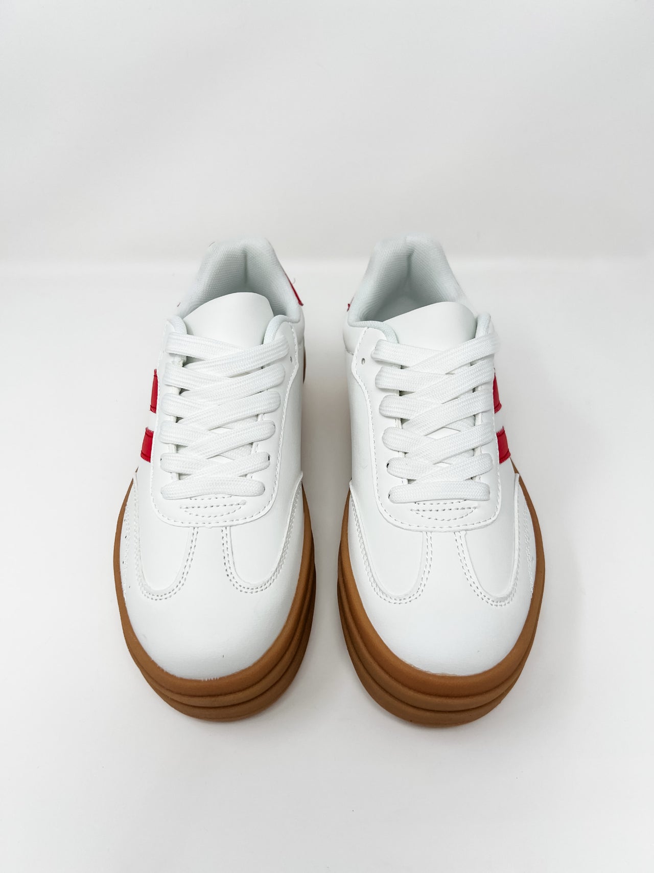 Topping Sneakers- White/Red
