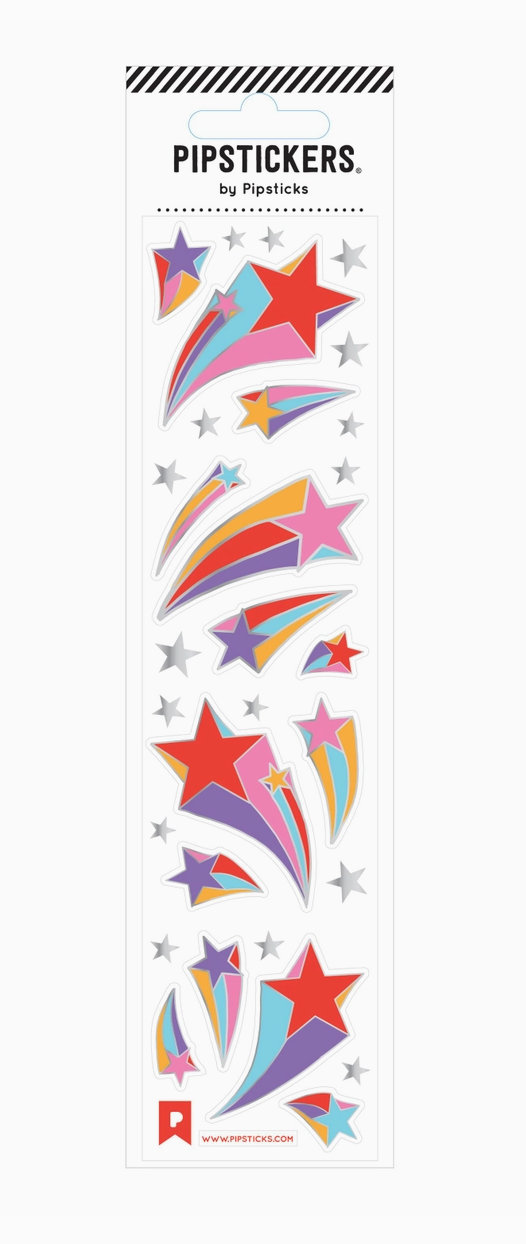 Retro Shooting Stars Stickers
