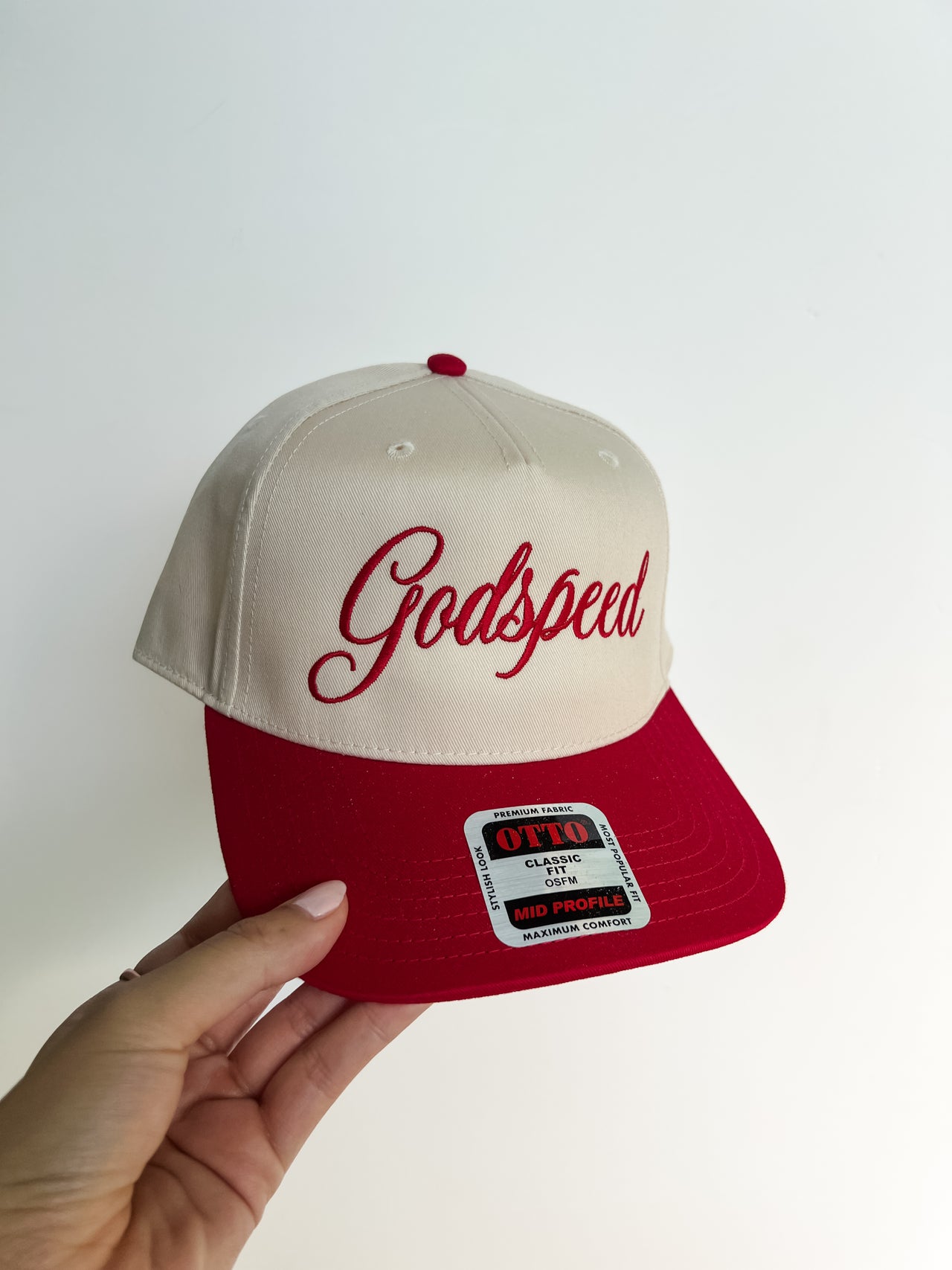 Godspeed Cap- Red