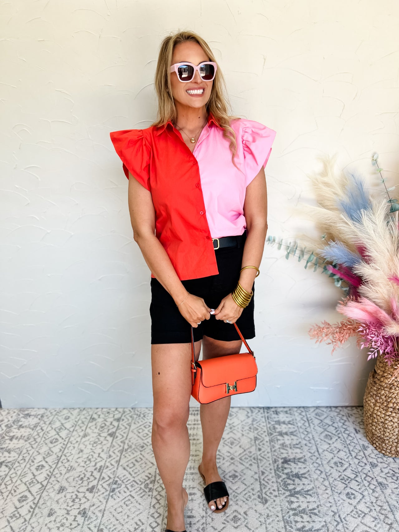 Pushing The Limits Color Block Top
