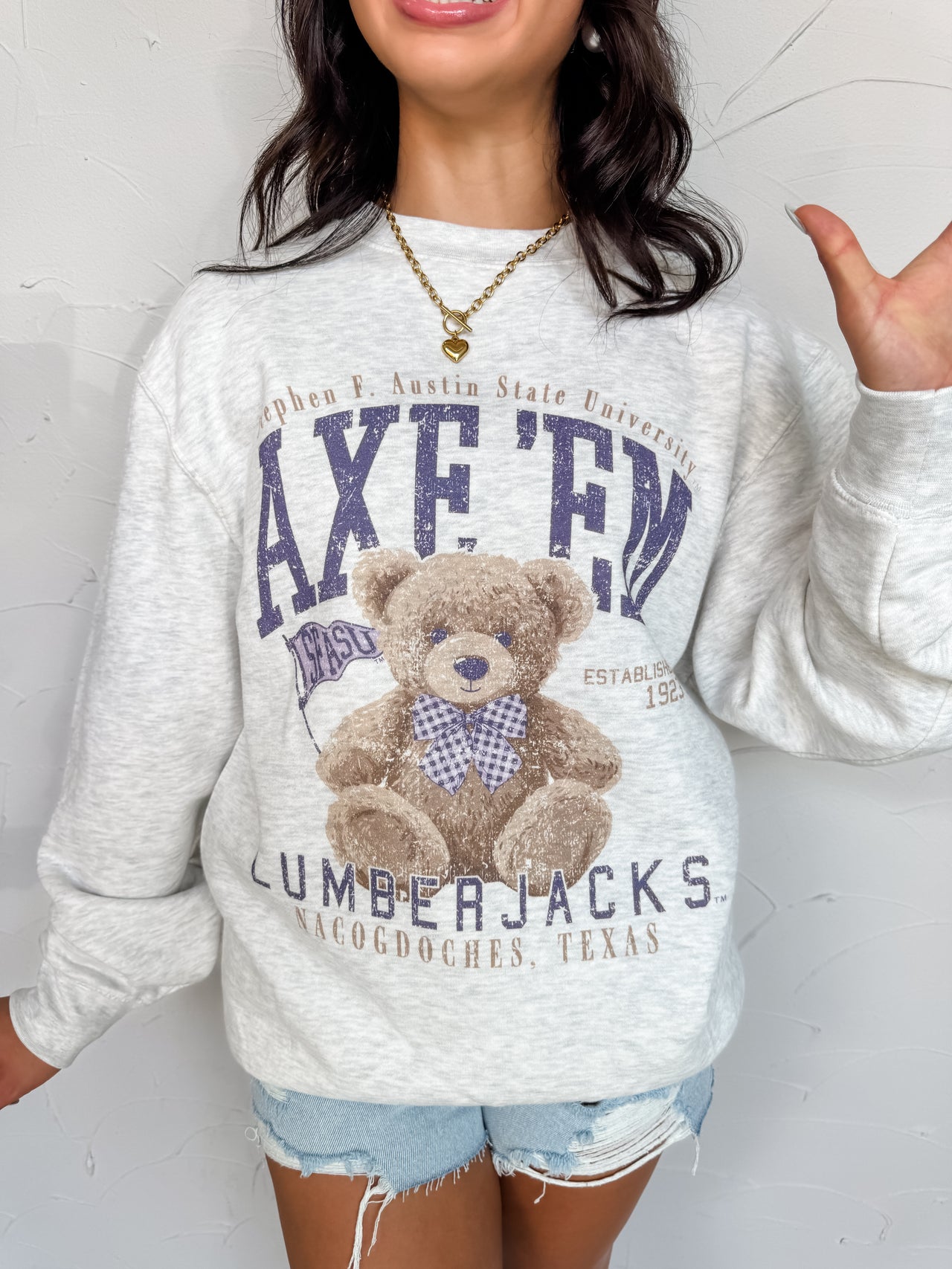 Axe 'Em Teddy Sweatshirt