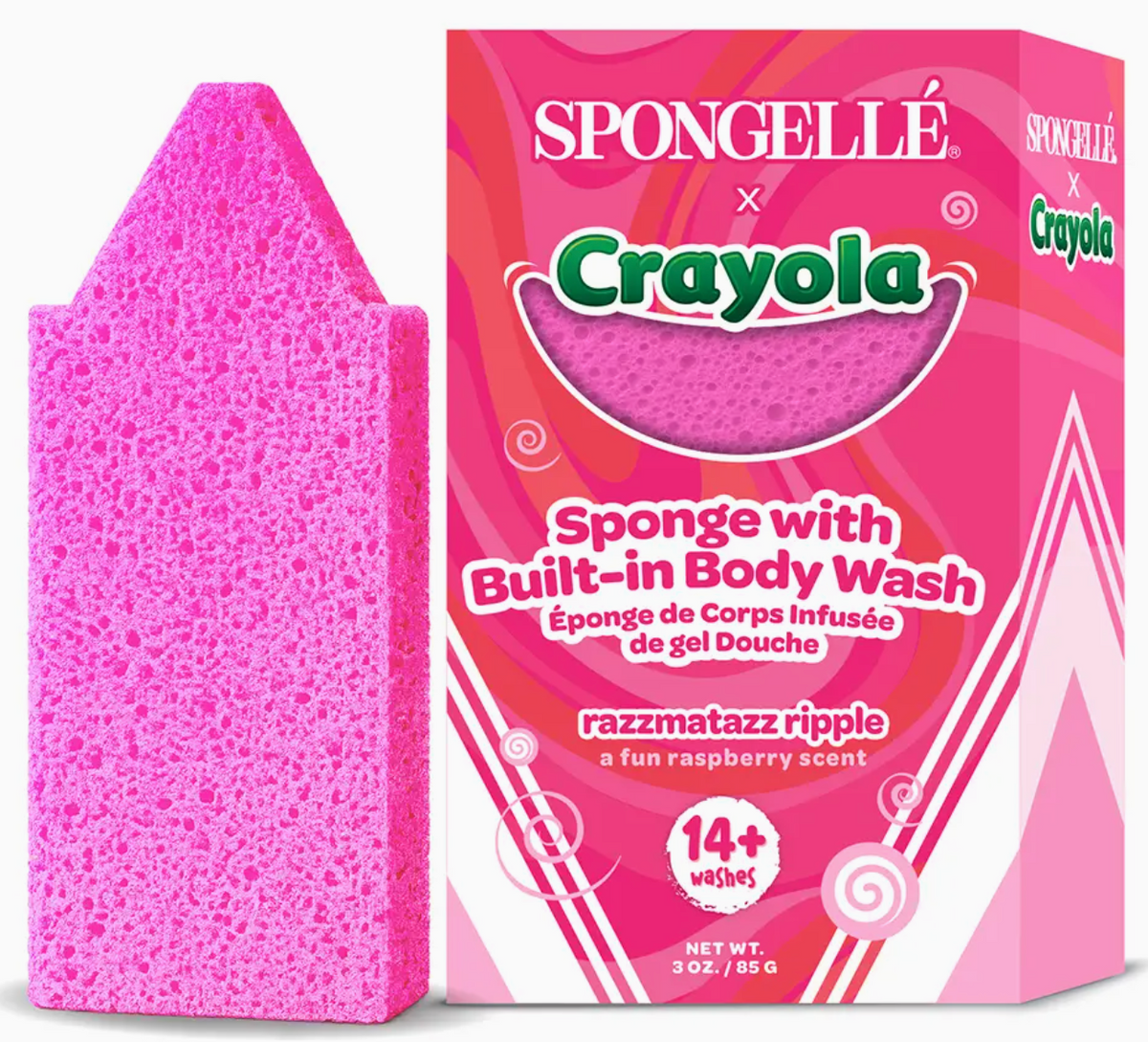Razzmatazz Ripple Body Buffer | Crayola X Spongellé