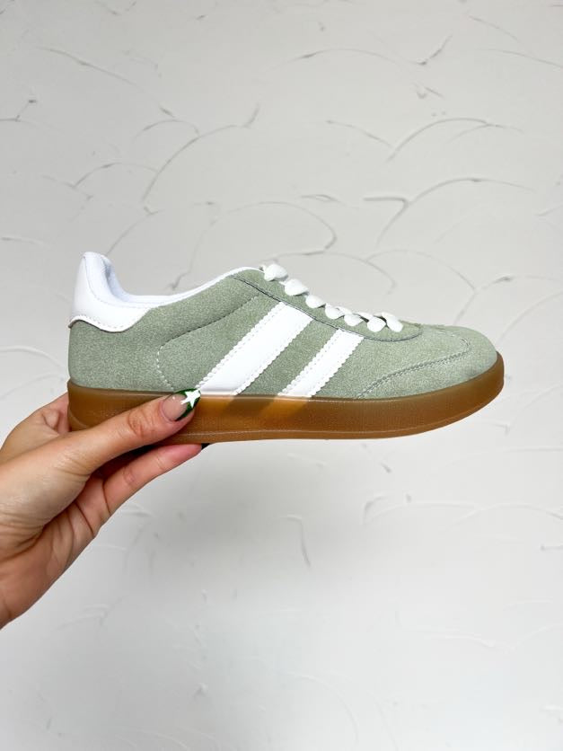 Deer Sneakers- Green/White