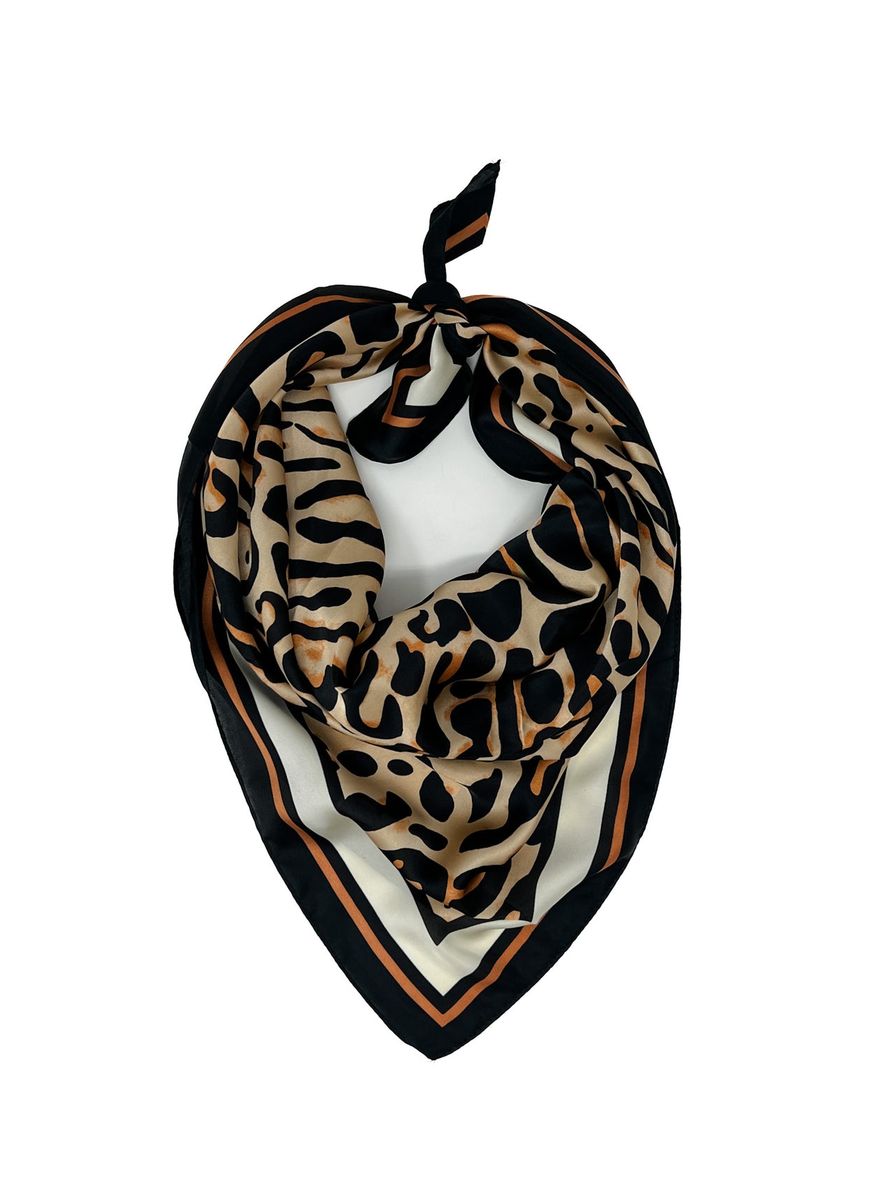 Vicky Brown Cheetah Scarf