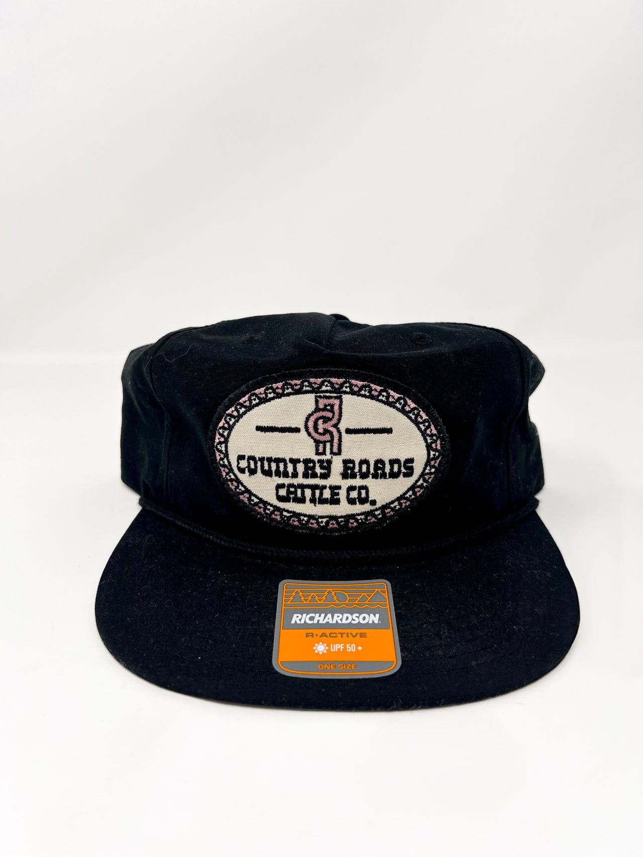 CRCC Flat Bill Cap- Black