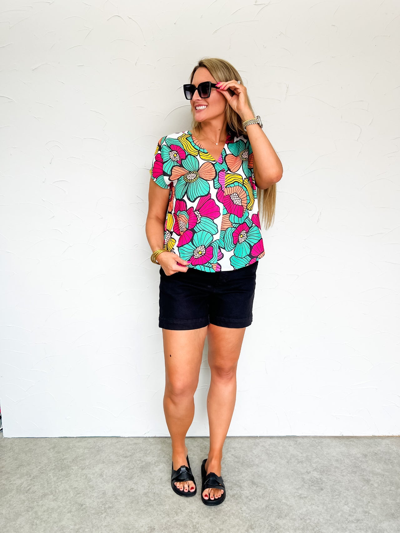 The Suns Out Floral Top