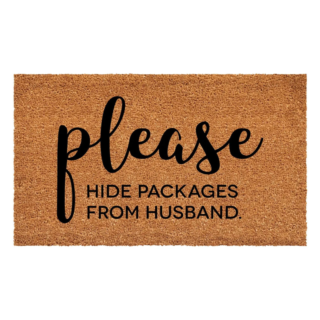 Hide Packages From Husband Doormat