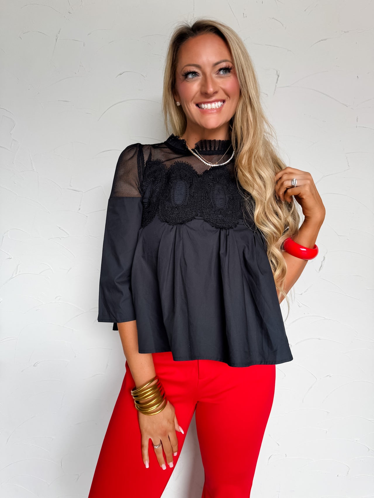 Stay Beautiful Classic Black Top