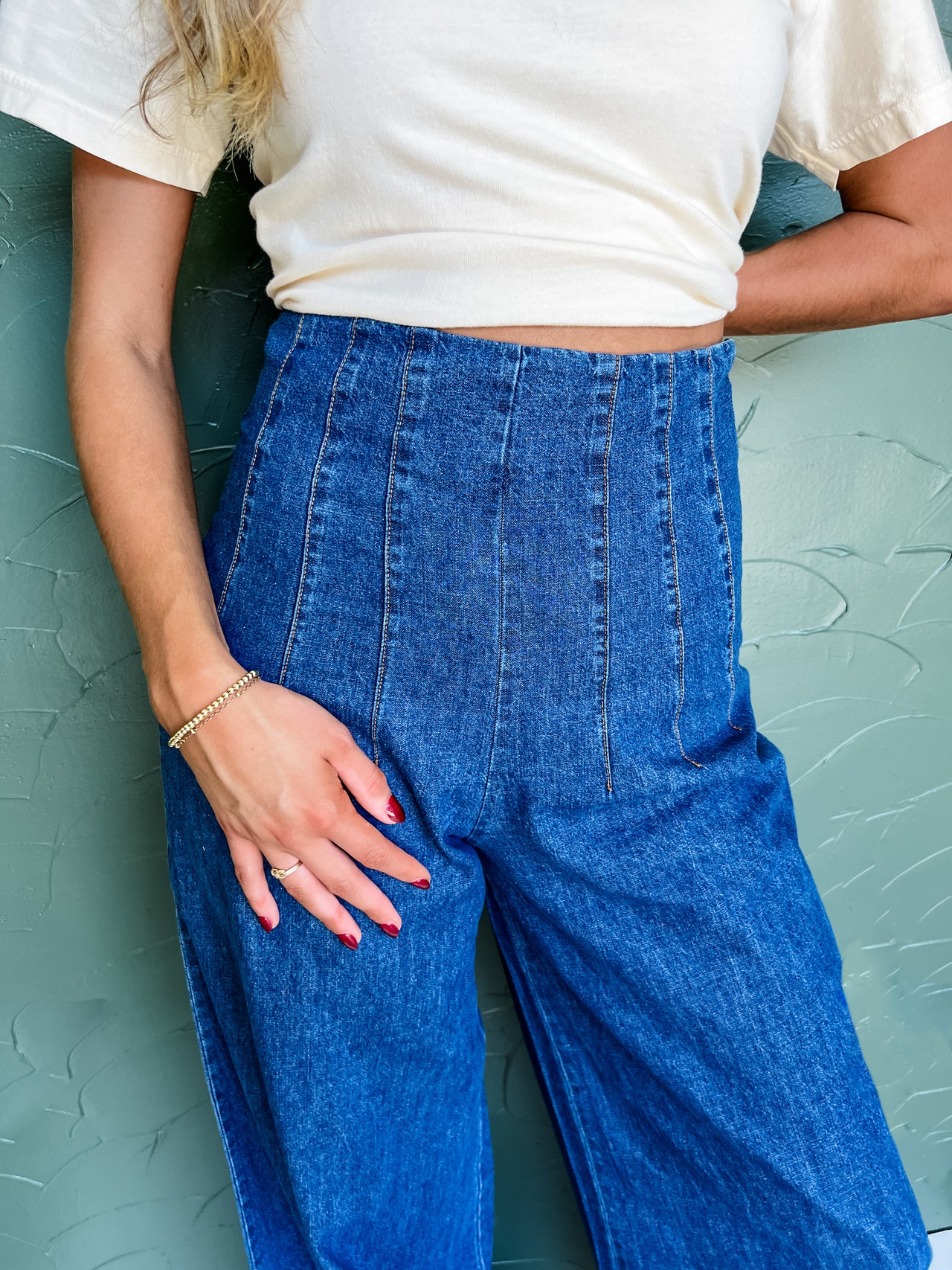 Be A Voice High Waisted Denim Pants