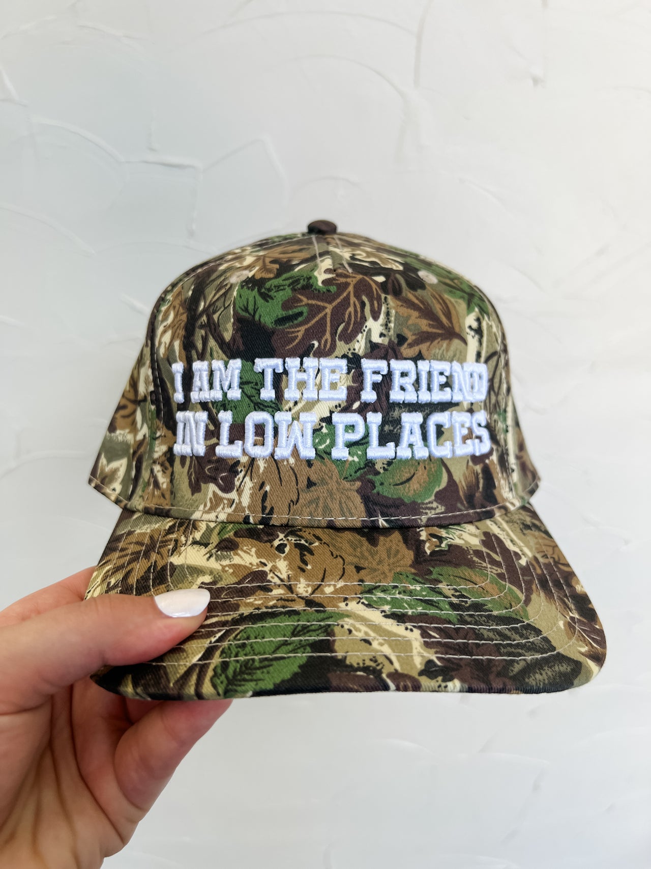 Friend in Low Places Camo Cap