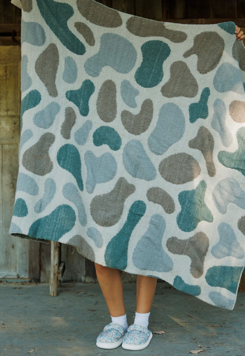 Camo Throw Blanket