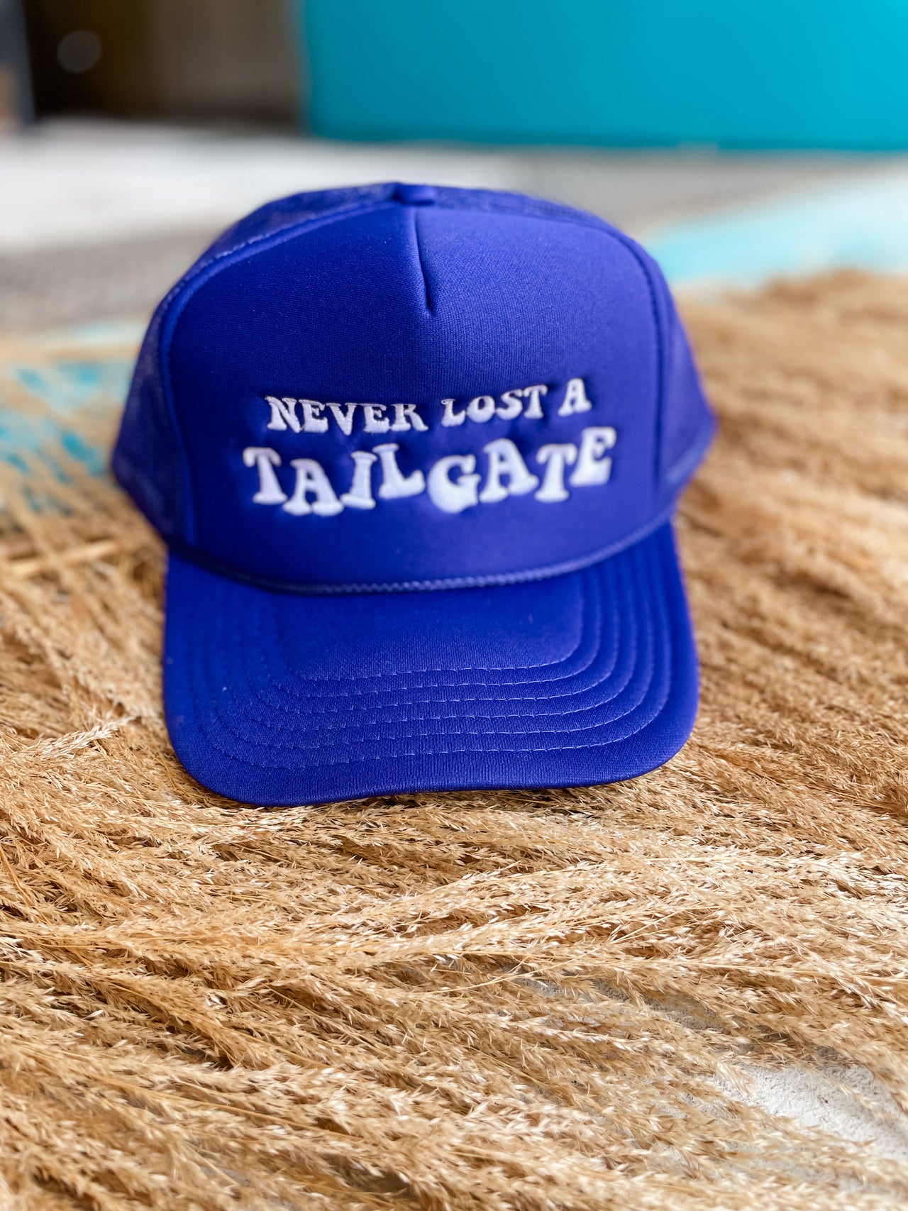 Never Lost A Tailgate Foam Hat