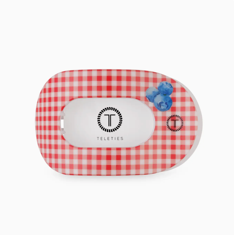 Blueberry Farms Flat Round Hair Clip- Medium