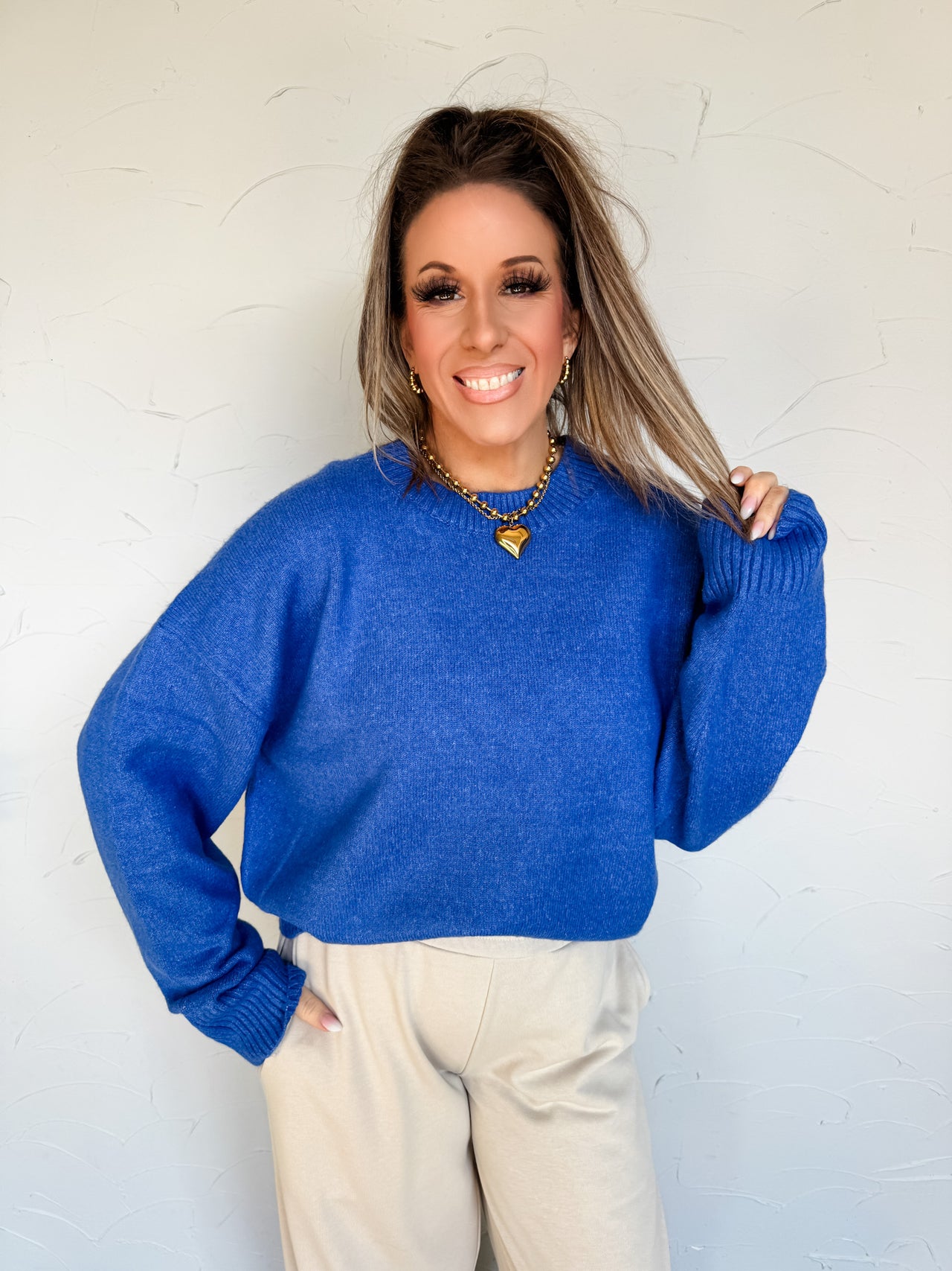 Anytime Now Pullover Sweater