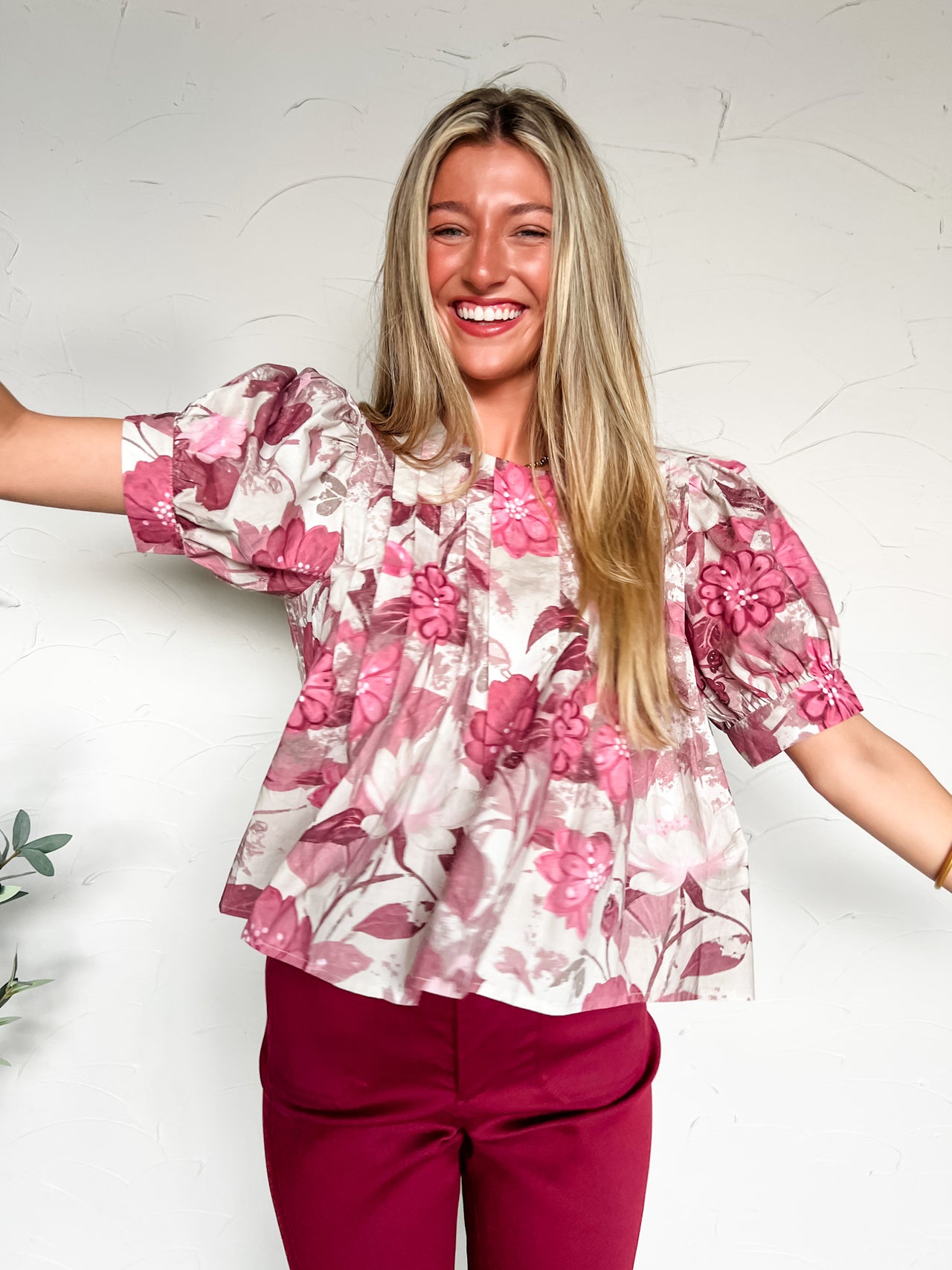 Lighten The Mood Floral- Rosey