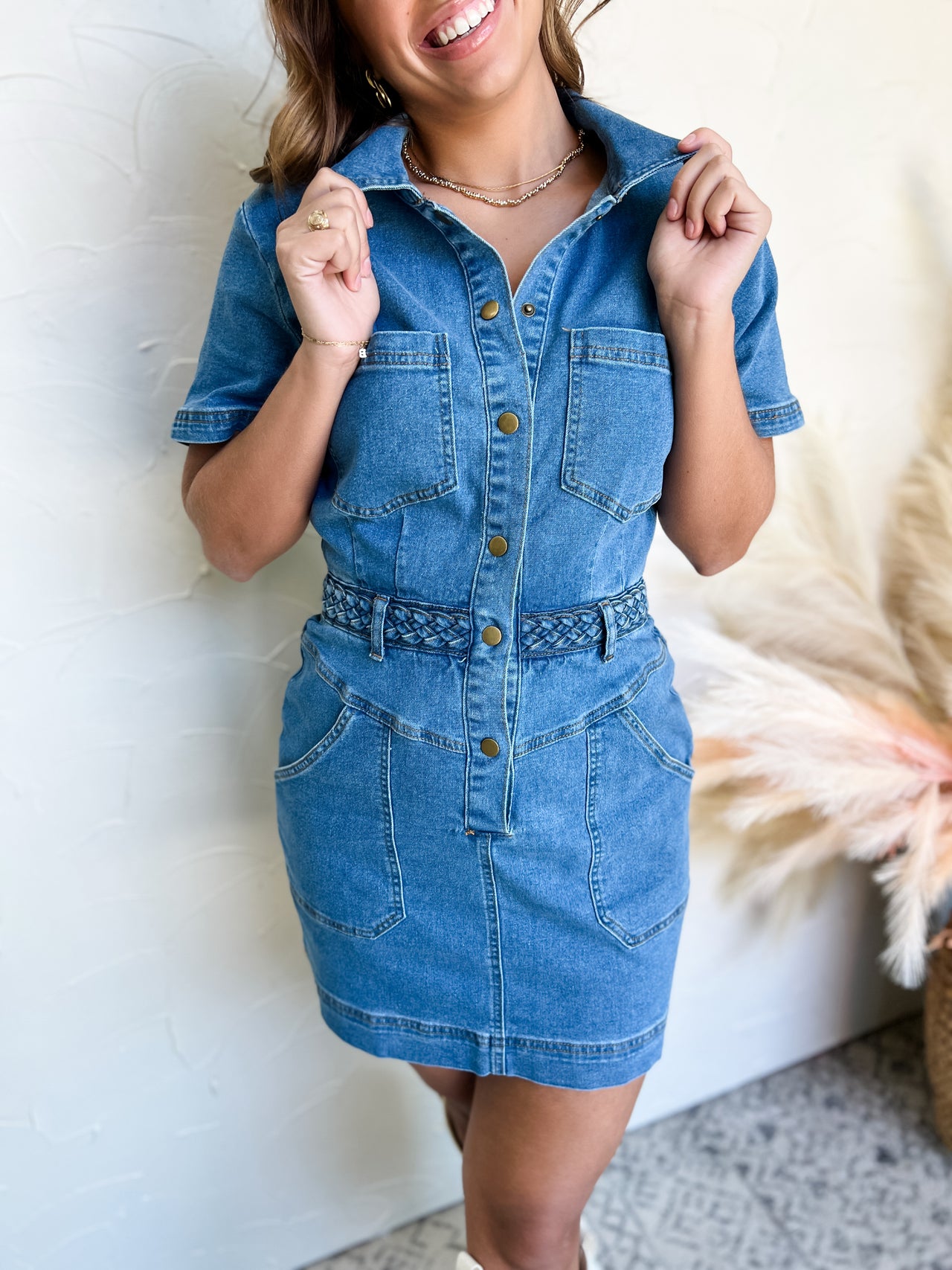 My Kind Of Beautiful Denim Dress