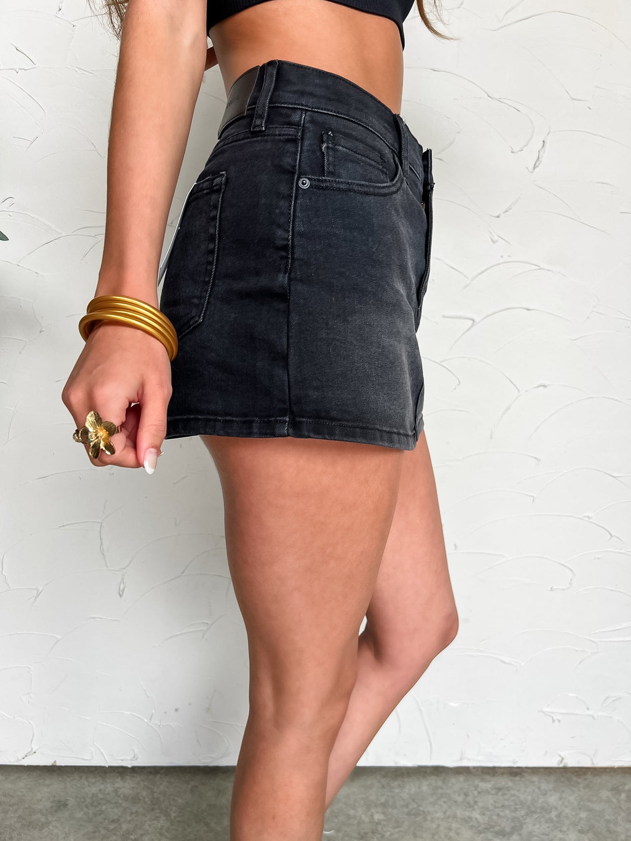 Feeling Your Best Mid Waist Mini Skort