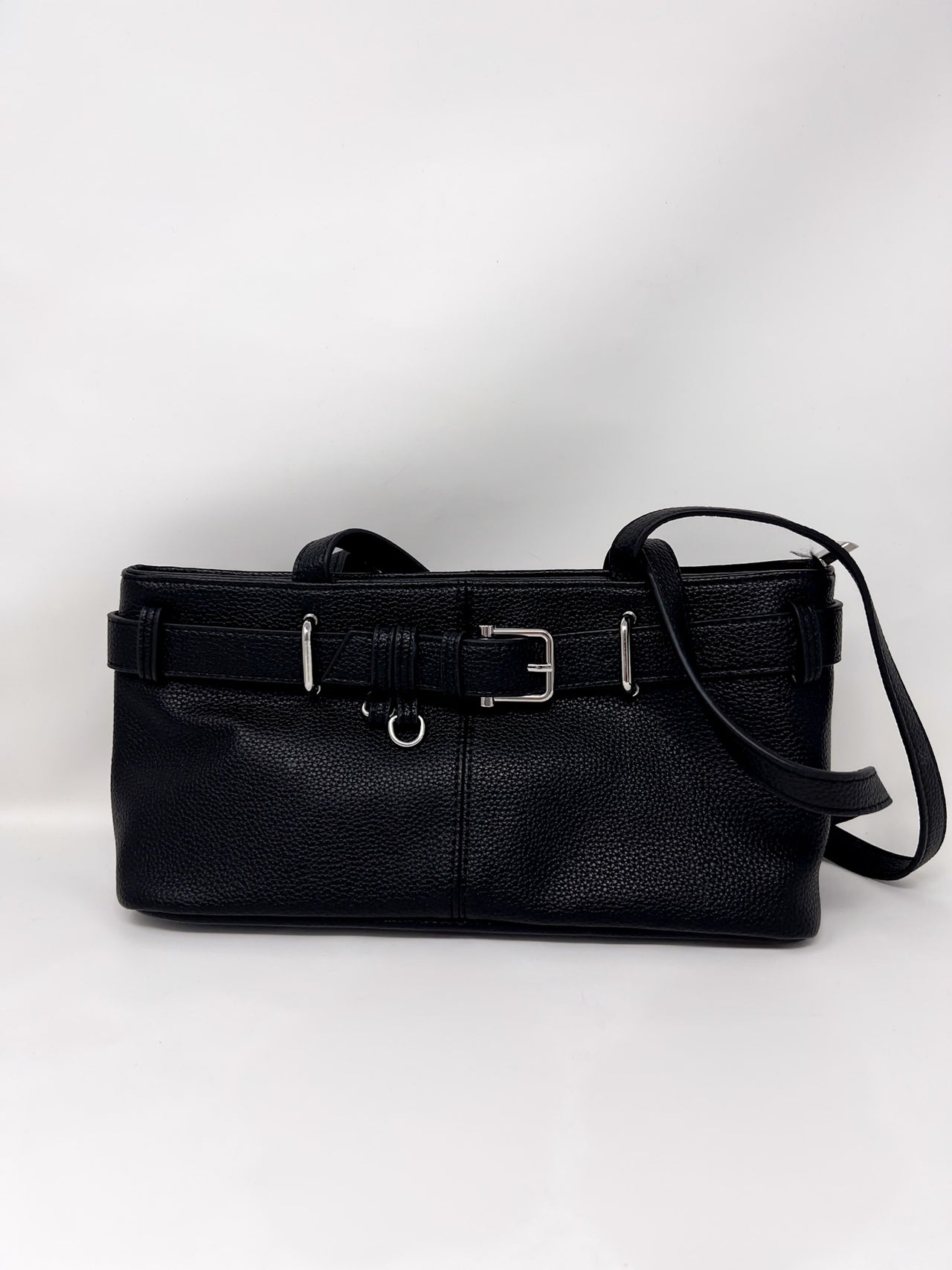 Erin Leather Handbag- Dark Brown