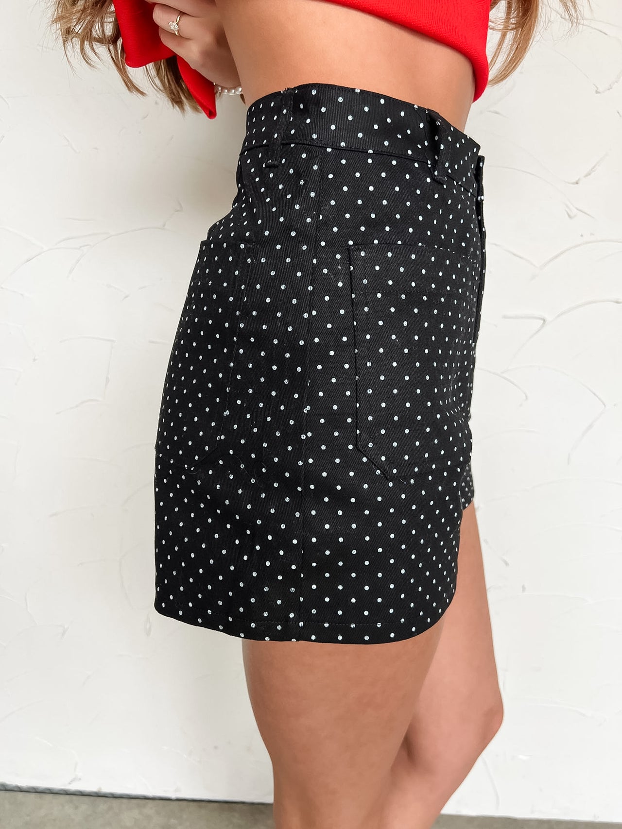 In Your Prime Black Shorts