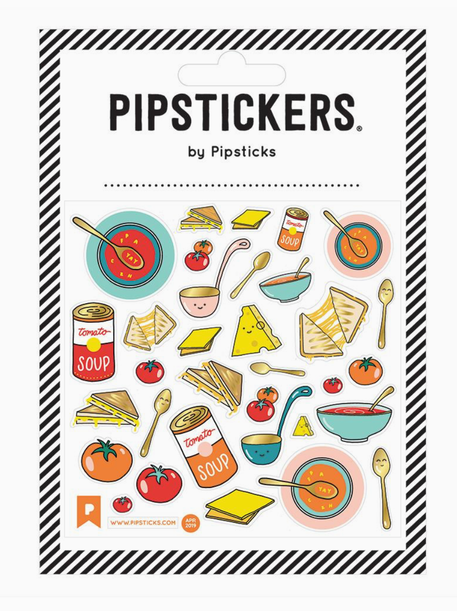 Tomato Soup & Grilled Cheese Stickers