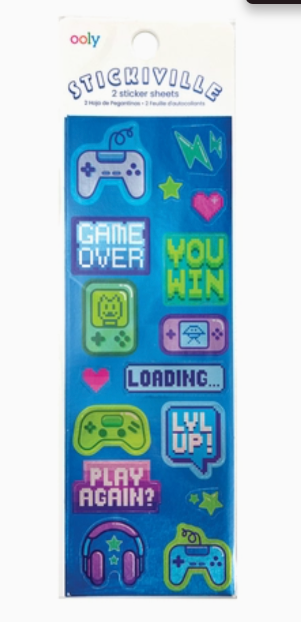 Pixel Gamer Stickers
