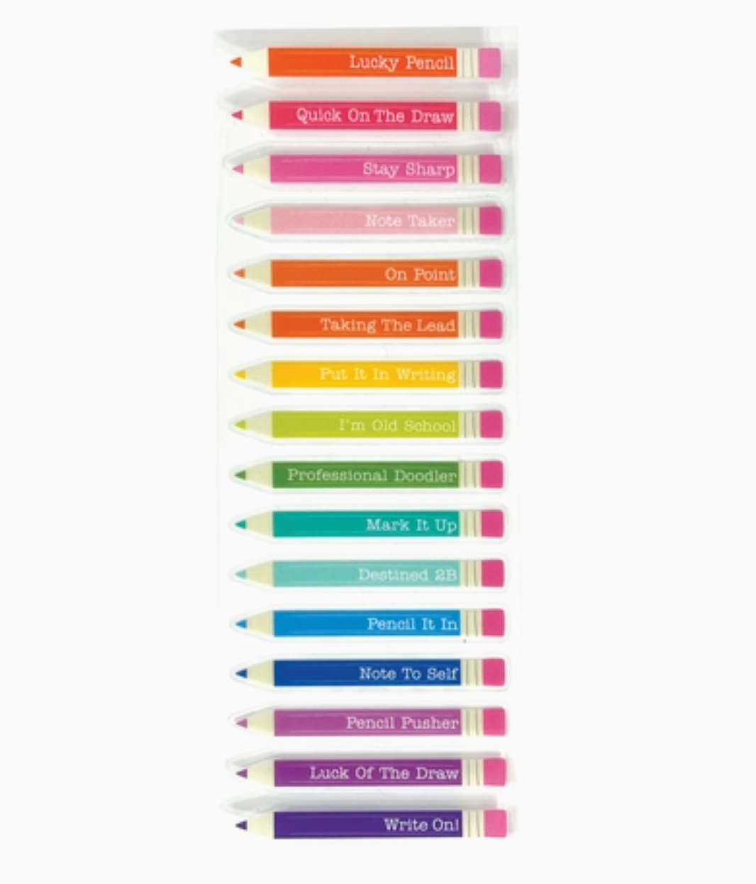 Lucky Pencils Stickers
