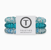 set of 3 branded blue teleties