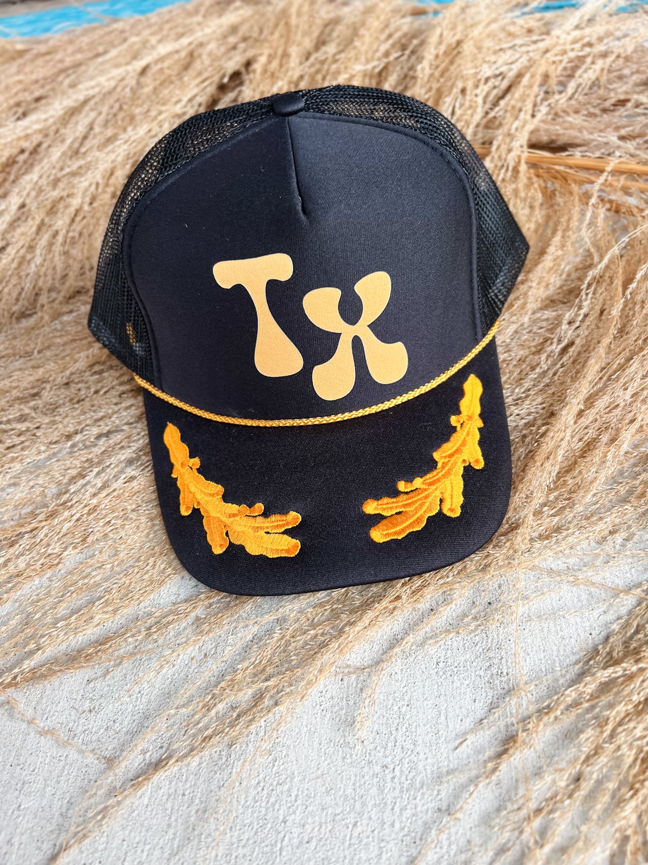 Retro TX Gold Leaf Hat