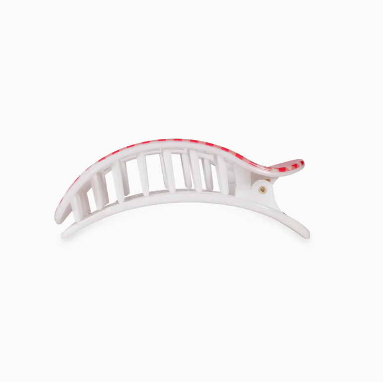 Blueberry Farms Flat Round Hair Clip- Medium