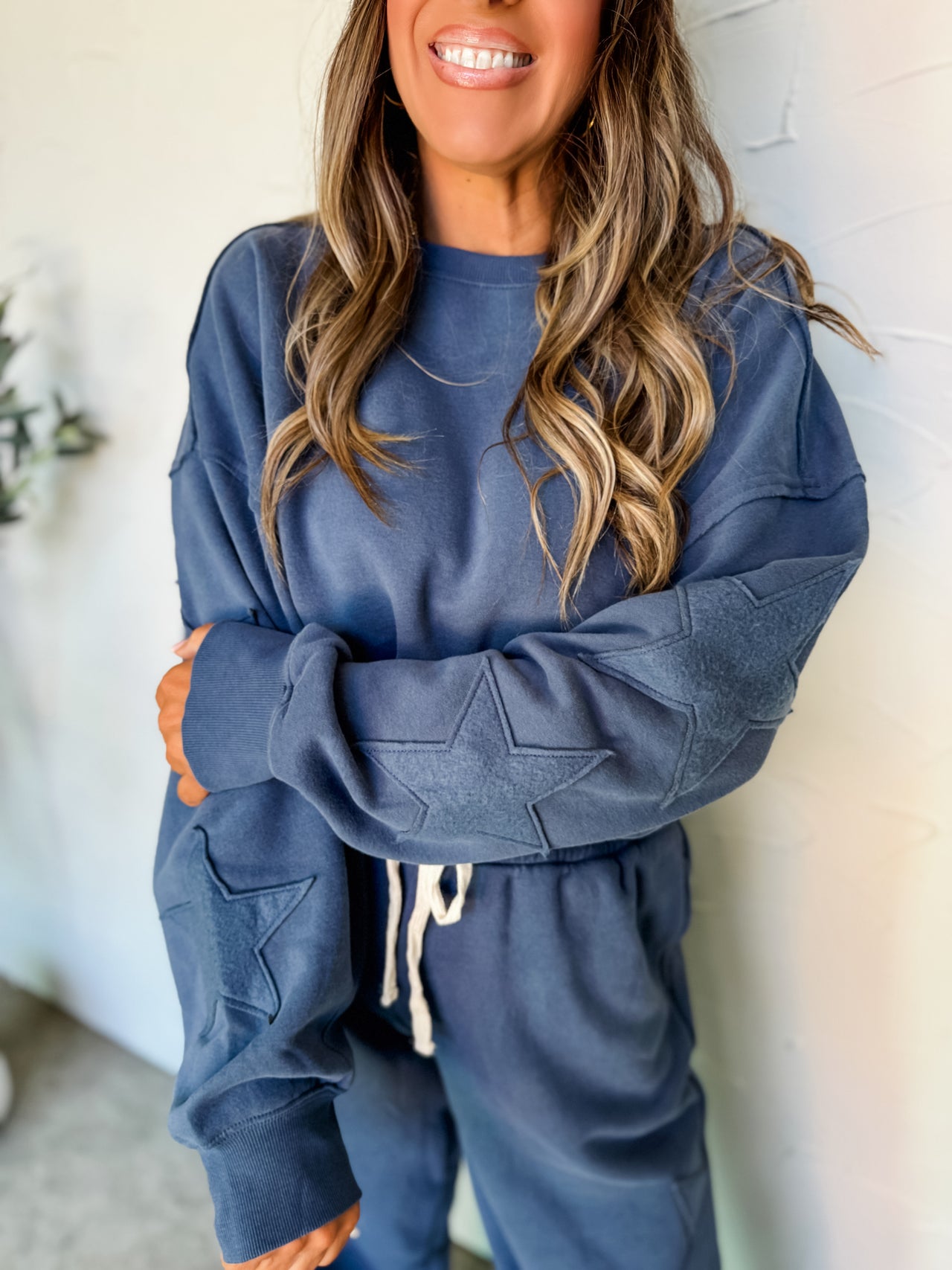 You're My Lucky Star Navy Set