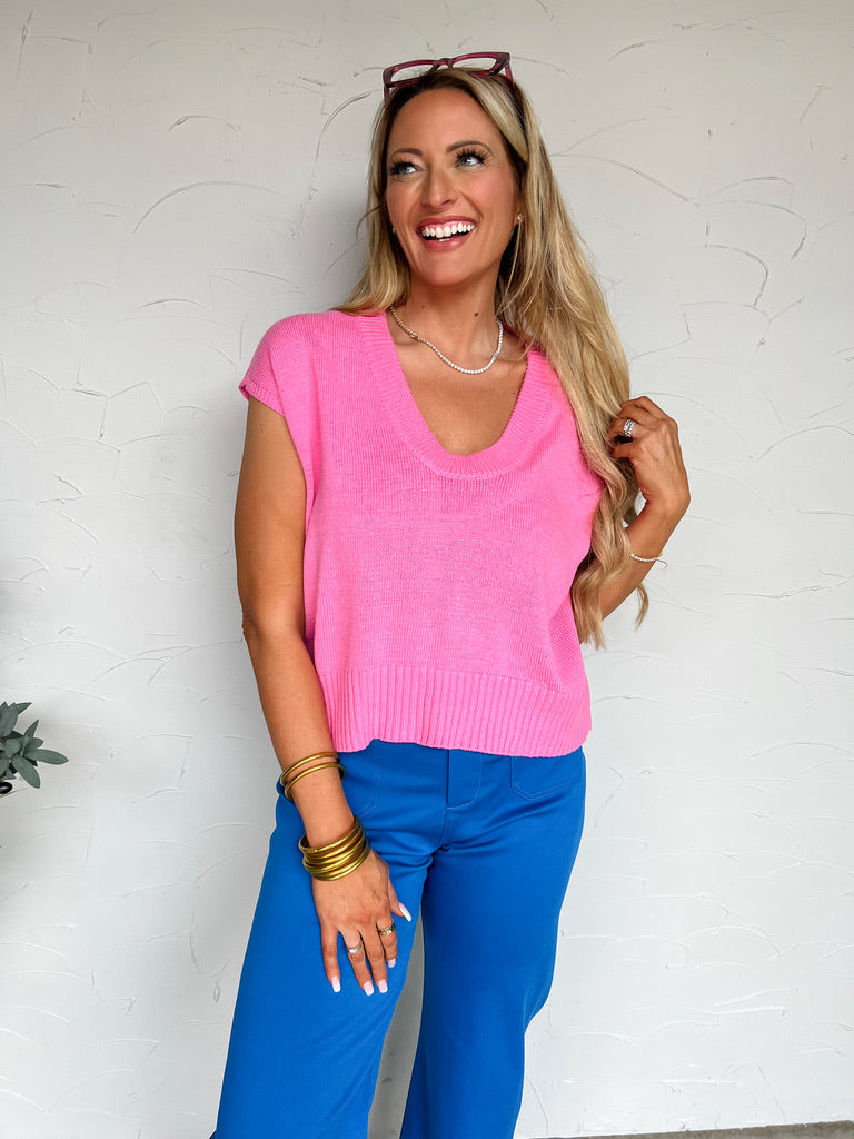 Nothing But True Pink Top