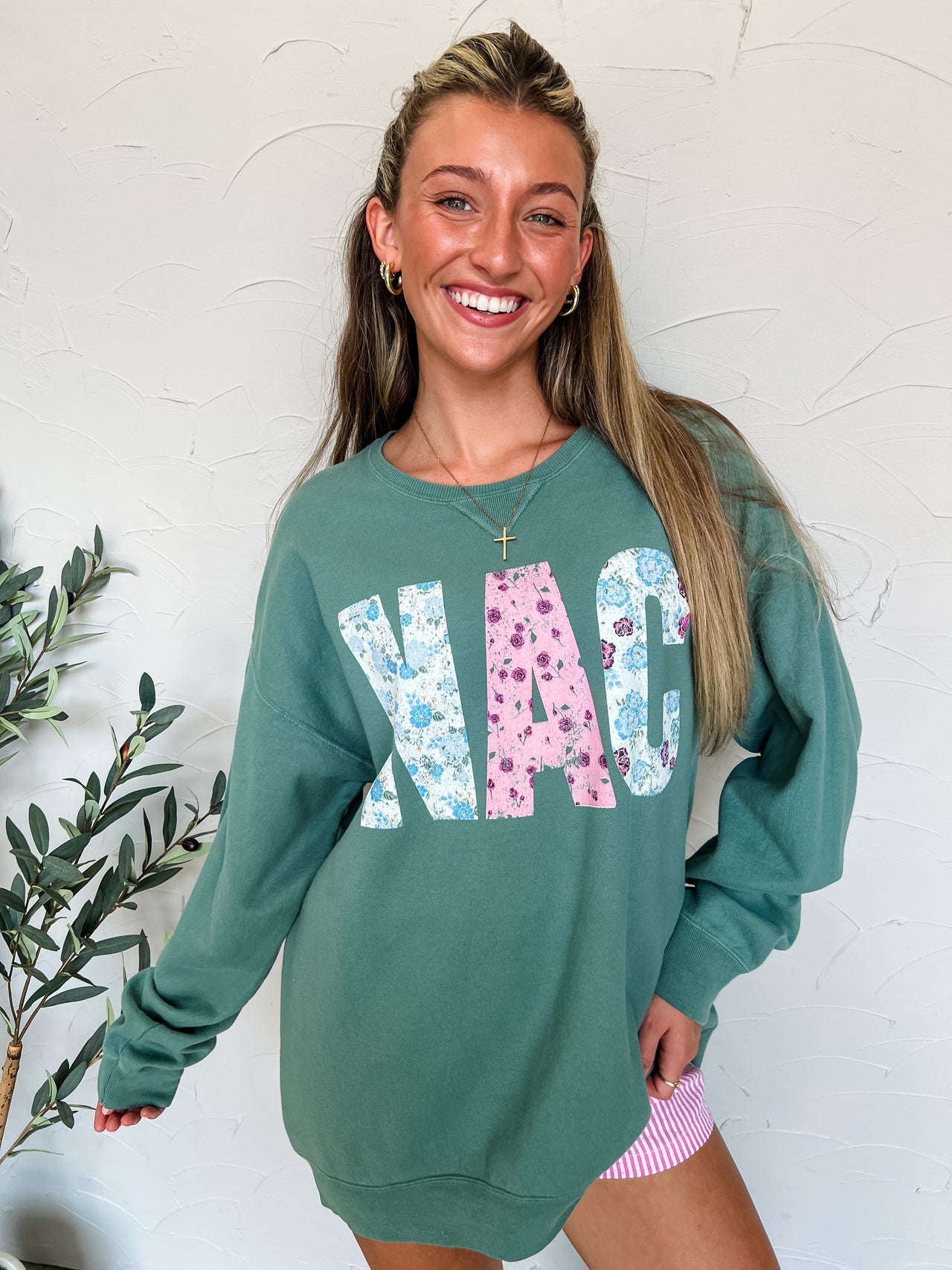 Floral Nac Sweatshirt