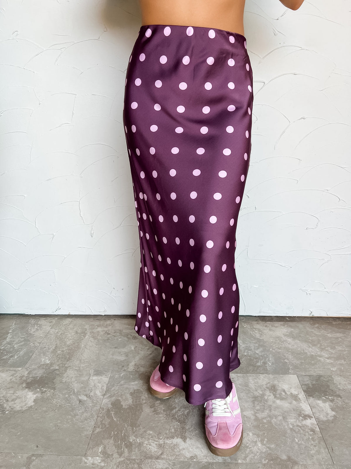 Have A Sip Of Wine Polka Dot Skirt