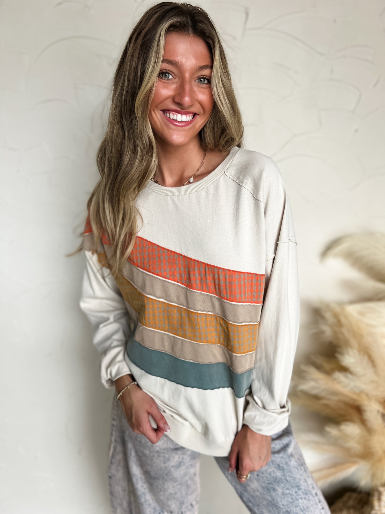 Day After Day Color Mix Pullover