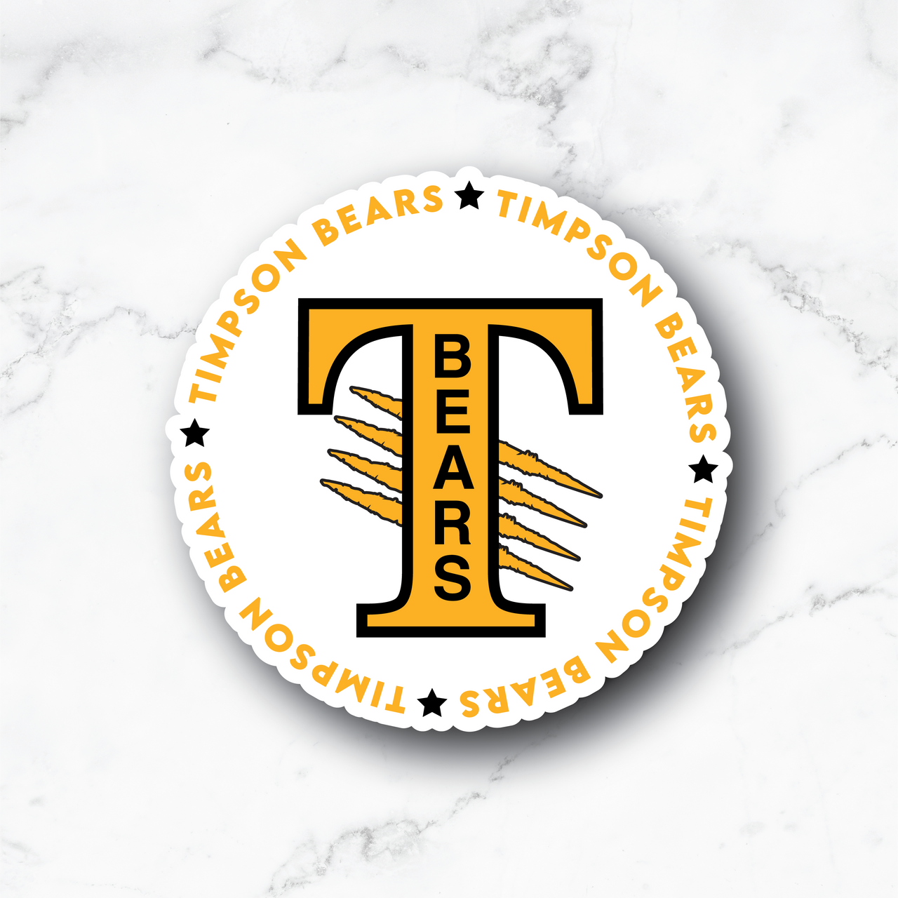 Timpson Bears Logo Sticker
