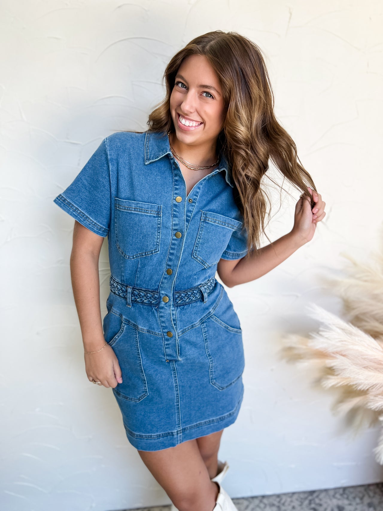 My Kind Of Beautiful Denim Dress