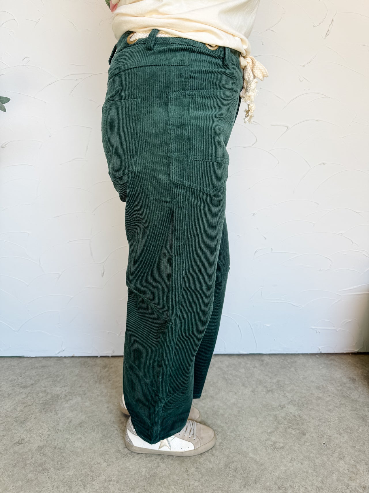 Easy Breezy Corduroy String Pants
