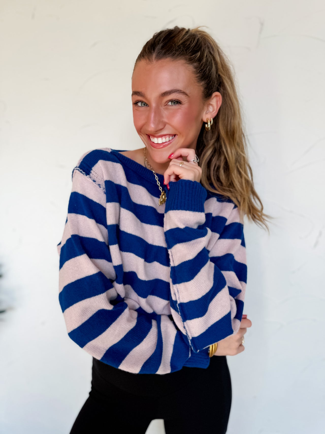 Lost In A Novel Pullover Sweater