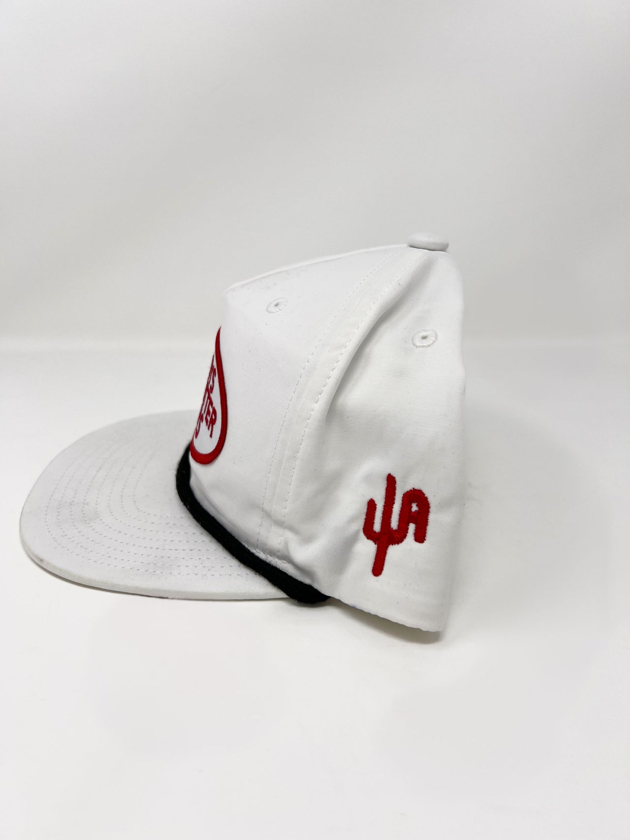 Better Lovers Hat- White/ Black Rope