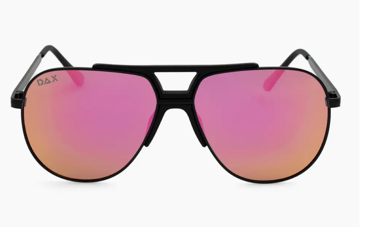 {DAX} Brooks Hot Pink Sunglasses