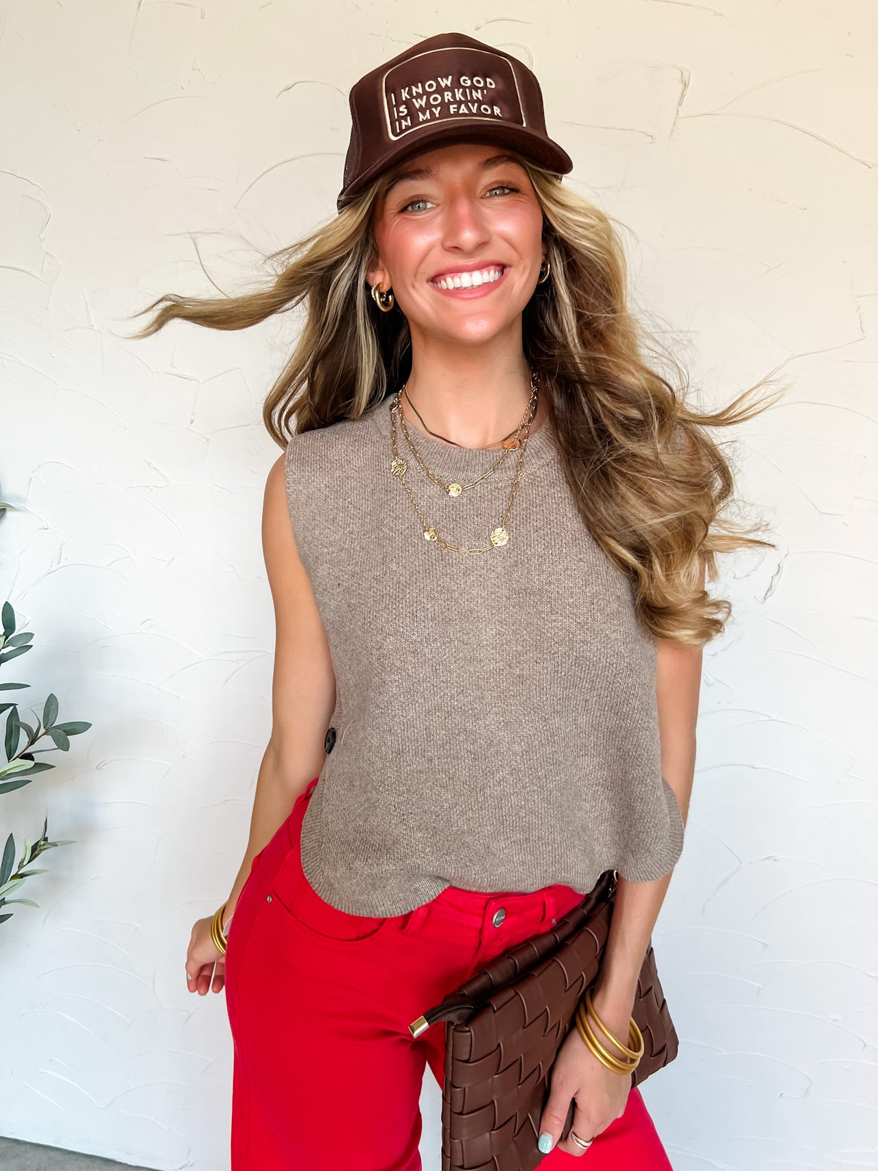 Simple Measures Flowy Top