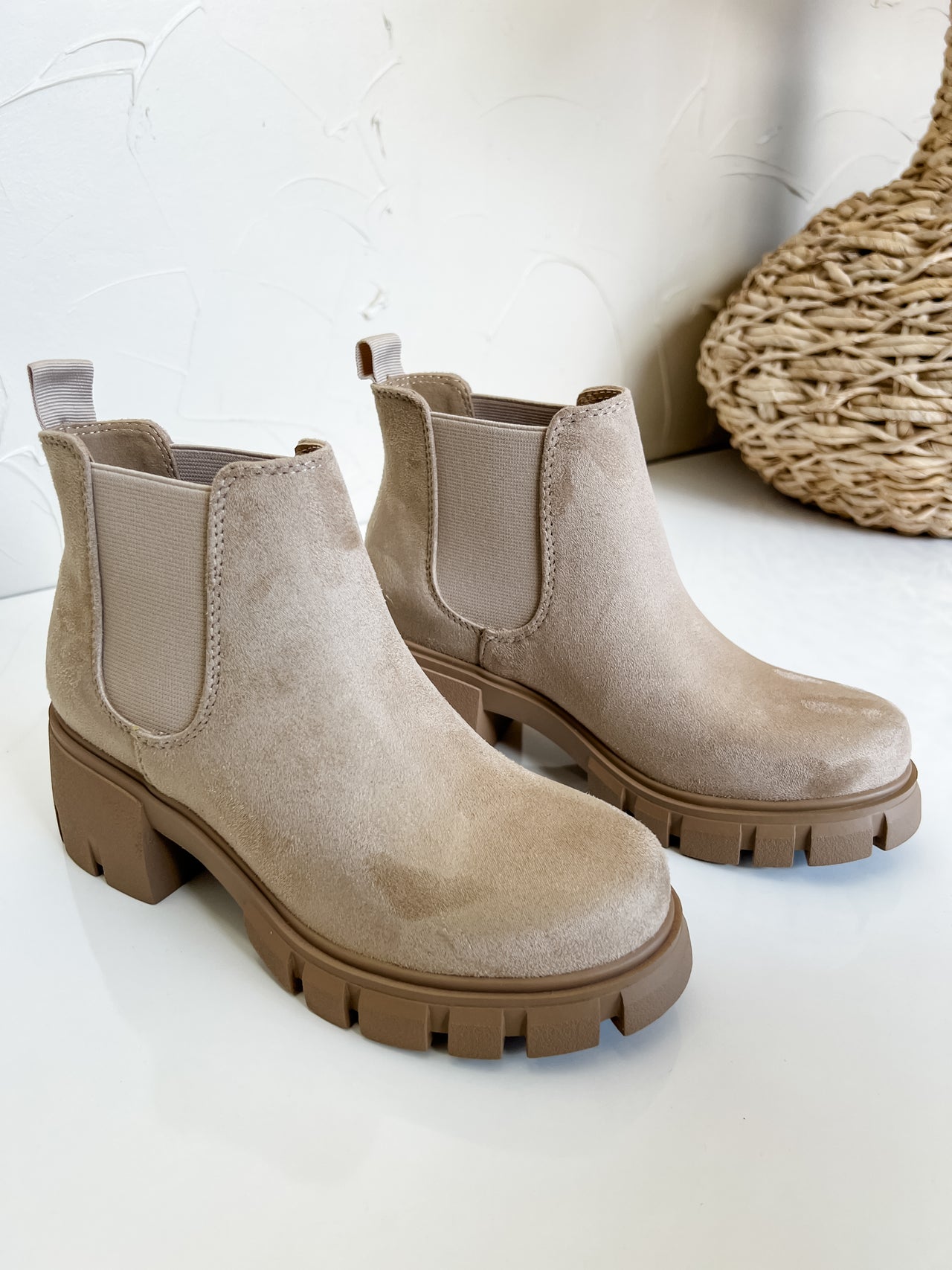 Poppy Booties- Tan