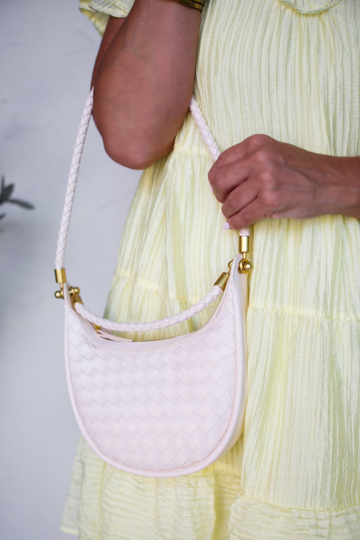 Carmen Cream Shoulder Bag