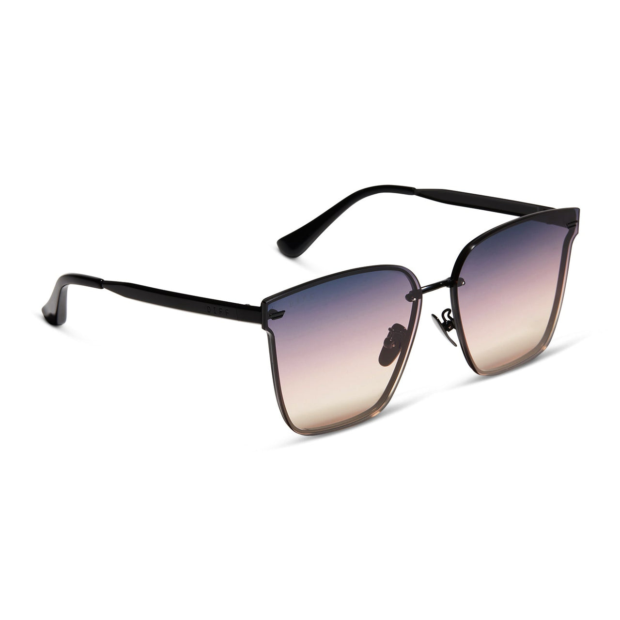 Bella V- matte black + twilight sunglasses