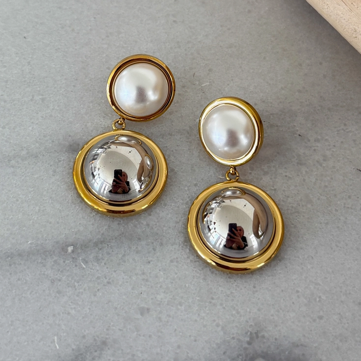 {CP} Luxe Pearl Earrings