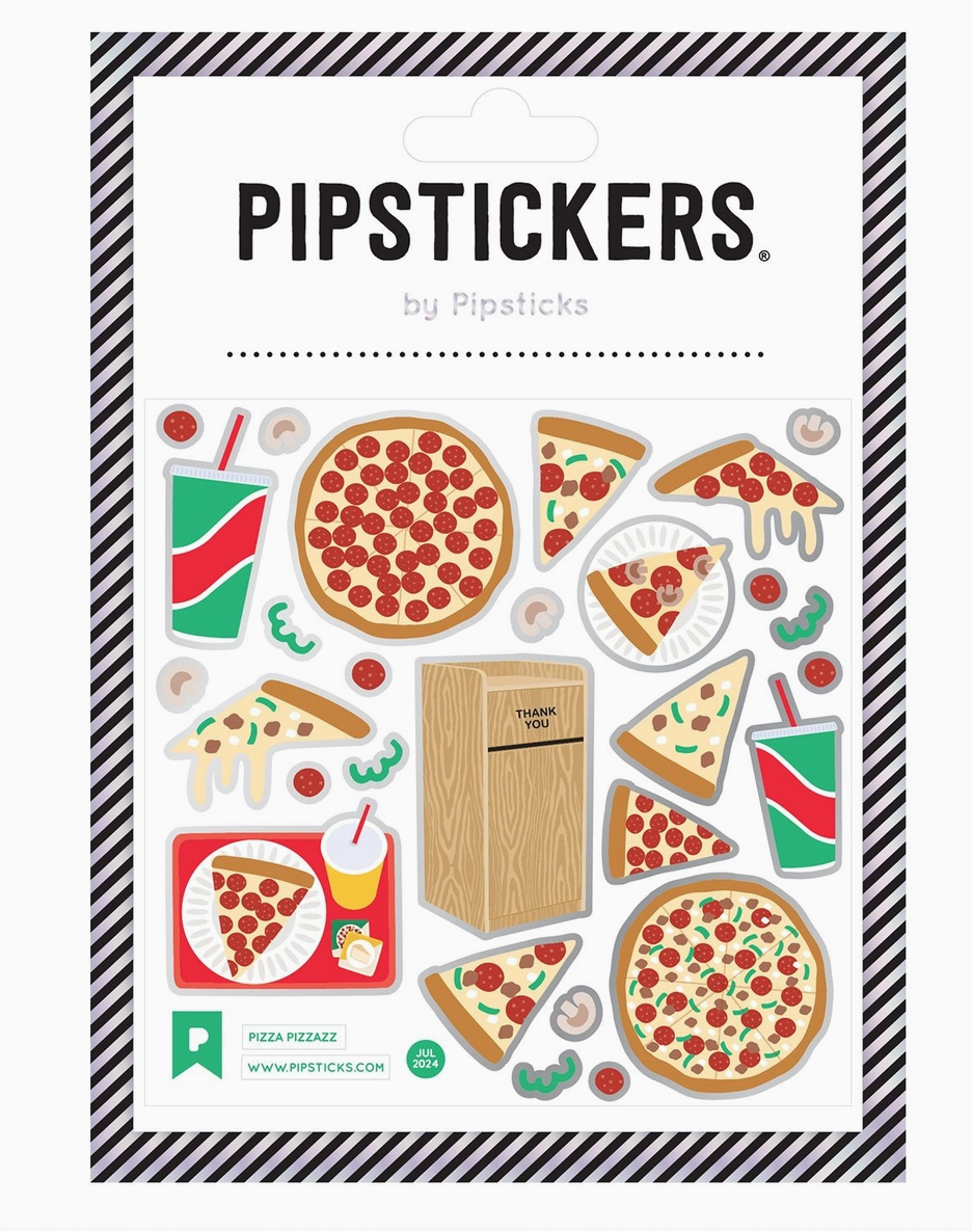 Pizza Pizzazz Stickers