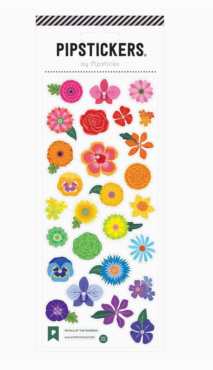 Petals of the Rainbow Stickers