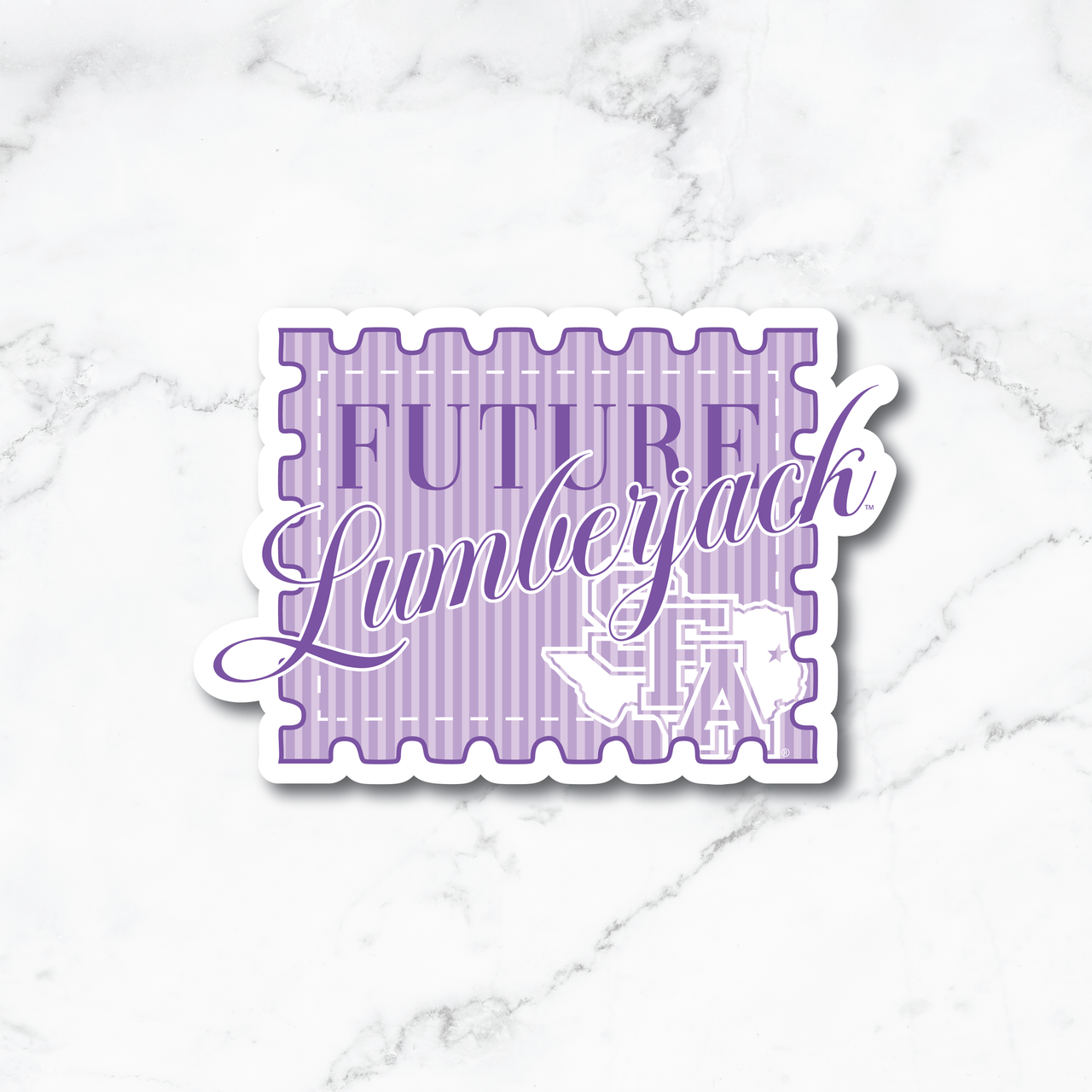 Future Lumberjack Stamp Sticker