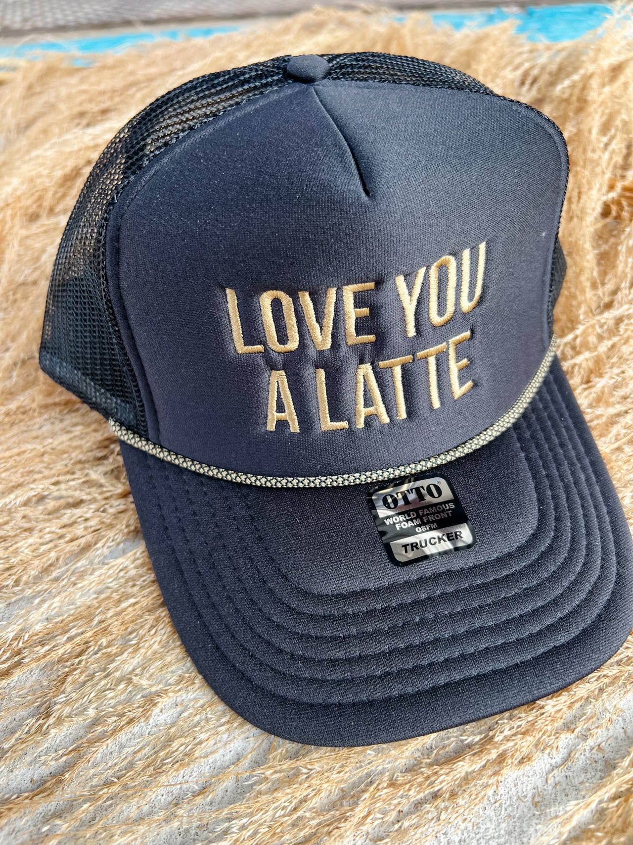 Love You A Latte Foam Hat