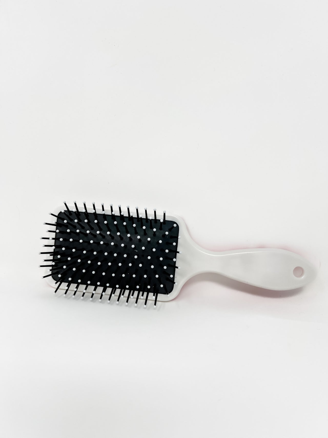 Square Hair Brush- Pink Leopard